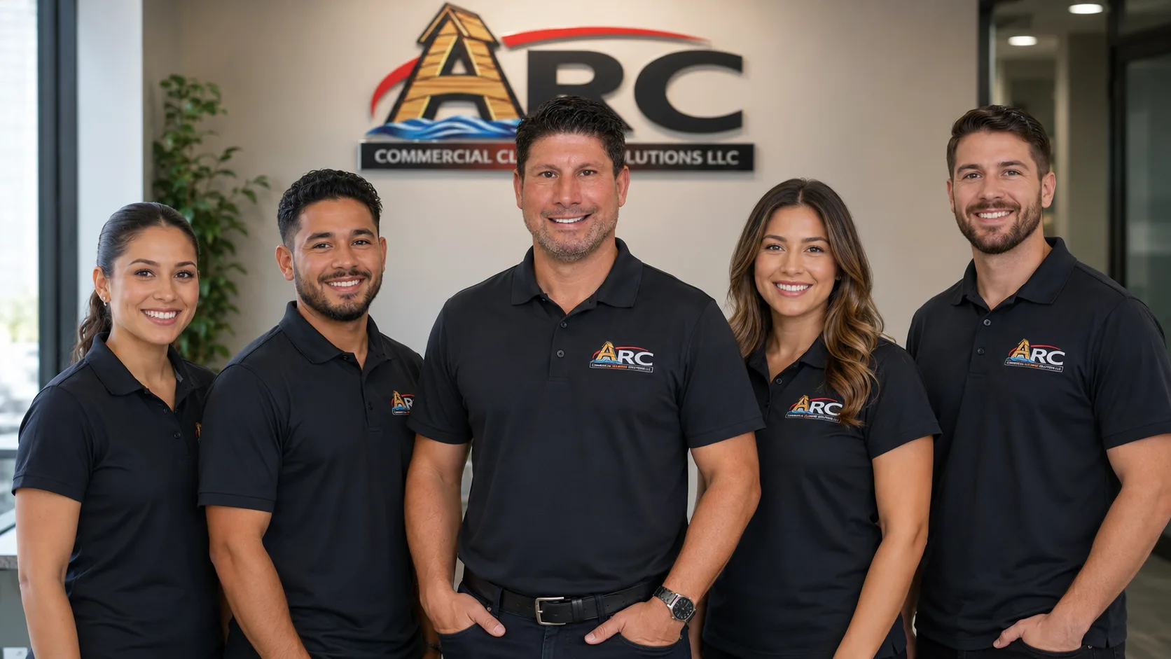 The ARC Commercial Cleaning Solutions family team