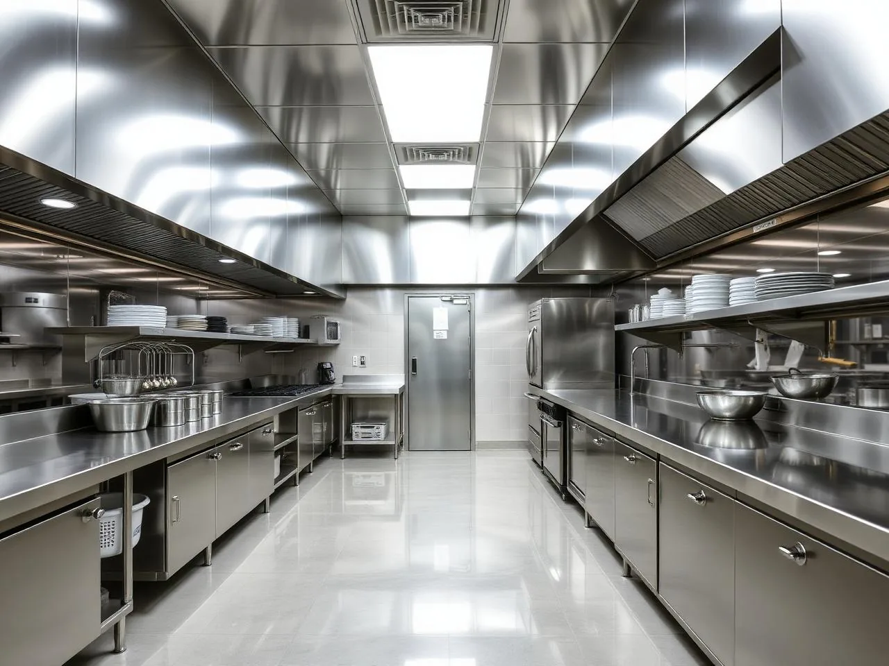 Complete kitchen cleaning